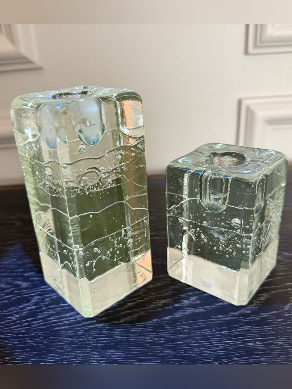 Iittala Finland Arkipelago taper candlestick holder designed by Timo Sarpaneva